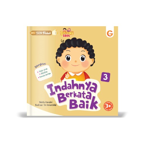 Buku Seri Akhlak Anak Hebat - Indahnya Berkata Baik - Gema Insani 100% Original